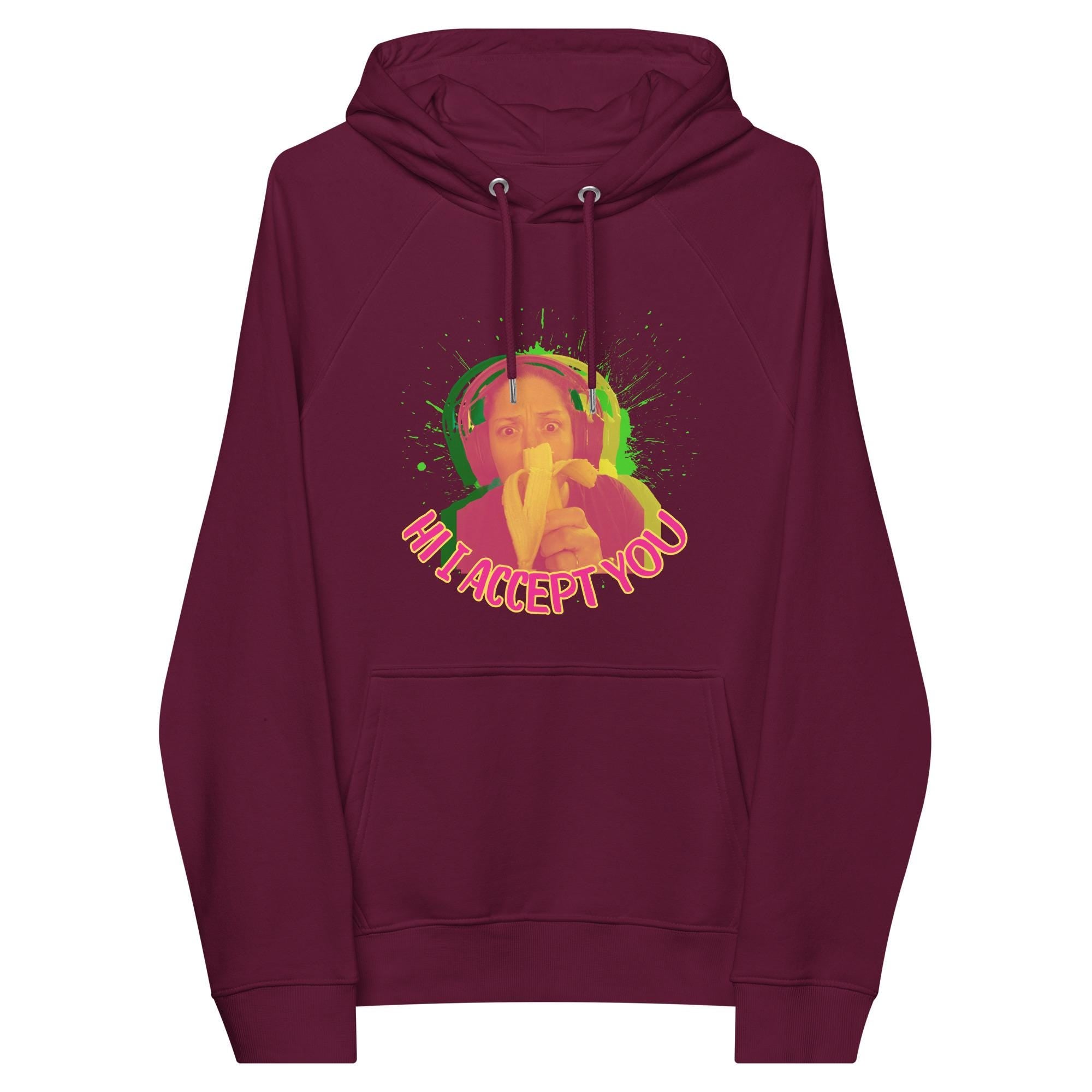 Banana Splah Hoodie - HiIAcceptYou Gaming Unisex hoodie