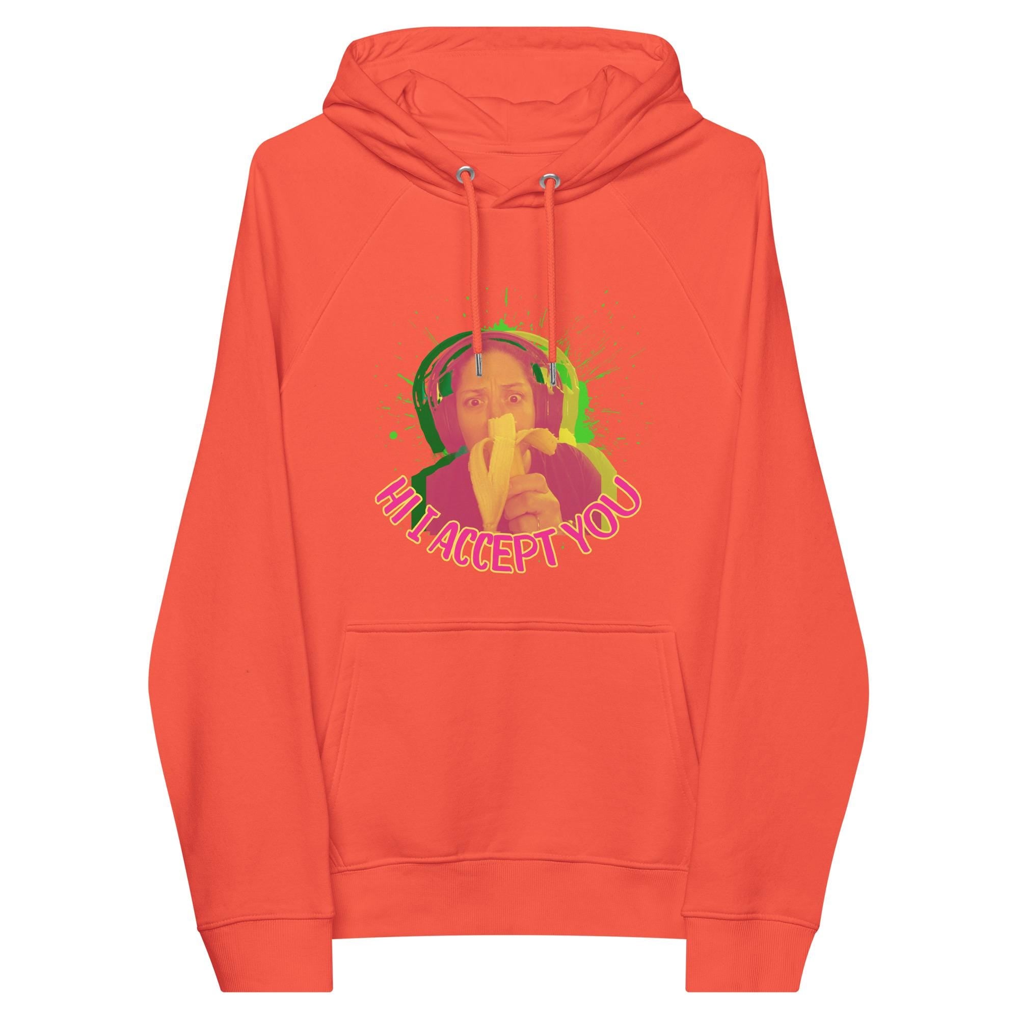 Banana Splah Hoodie - HiIAcceptYou Gaming Unisex hoodie