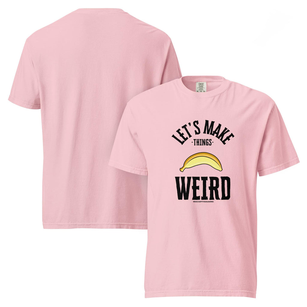 Weird Banana Shirt - HiIAcceptYou Gaming Unisex garment-dyed heavyweight t-shirt